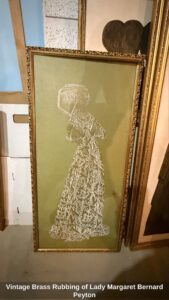 Vintage-Brass-Rubbing-of-Lady-Margaret-Bernard-Peyton