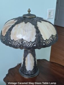 Vintage-Caramel-Slag-Glass-Table-Lamp-second-image