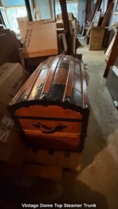 Vintage-Dome-Top-Steamer-Trunk