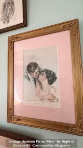 Vintage-Harrison-Fisher-Print-By-Right-of-Conquest-Cosmopolitan-Magazine
