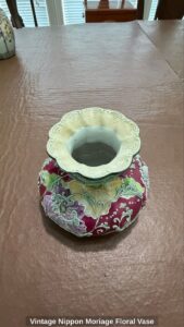 Vintage-Nippon-Moriage-Floral-Vase-second-image