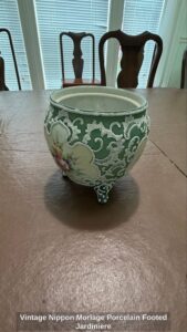 Vintage-Nippon-Moriage-Porcelain-Footed-Jardiniere-second-image