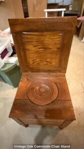 Vintage-Oak-Commode-Chair-Stand-second-image
