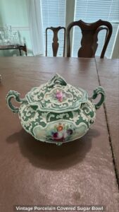 Vintage-Porcelain-Covered-Sugar-Bowl