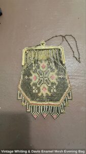 Vintage-Whiting-Davis-Enamel-Mesh-Evening-Bag