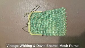 Vintage-Whiting-Davis-Enamel-Mesh-Purse