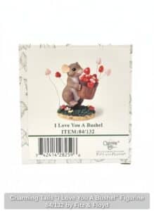 Charming-Tails-I-Love-You-A-Bushel-Figurine-or-by-Fitz-Floyd-second-image-1