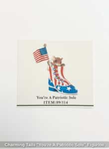 Charming-Tails-Youre-A-Patriotic-Sole-Figurine-second-image-1