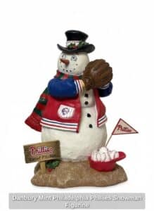 Danbury-Mint-Philadelphia-Phillies-Snowman-Figurine-1