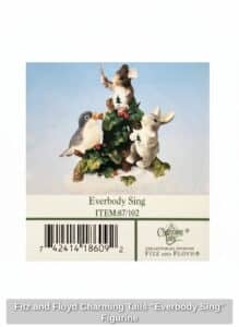 Fitz-and-Floyd-Charming-Tails-Everbody-Sing-Figurine-second-image-1