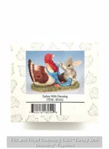 Fitz-and-Floyd-Charming-Tails-Turkey-With-Dressing-Figurine-second-image-1