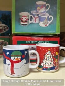 Grant-Howard-Holiday-Mugs-Set-of-Stoneware-Coffee-Mugs-third-image-1