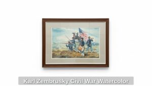 Karl-Zembrusky-Civil-War-Watercolor-1