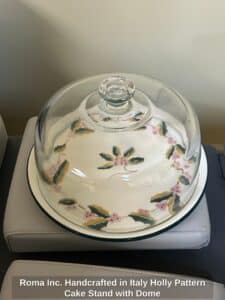 Roma-Inc.-Handcrafted-in-Italy-Holly-Pattern-Cake-Stand-with-Dome-1