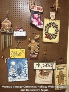 Various-Vintage-Christmas-Holiday-Wall-Hangings-and-Decorative-Signs-1