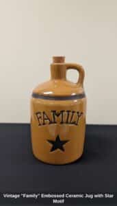 Vintage-Family-Embossed-Ceramic-Jug-with-Star-Motif-1