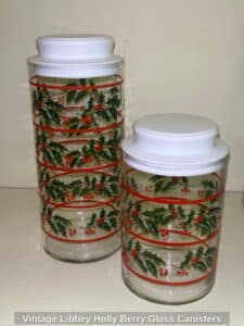 Vintage-Libbey-Holly-Berry-Glass-Canisters-1