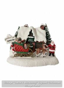 Vintage-Santas-Workshop-Lighted-Christmas-Village-Piece-1