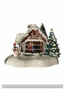 Vintage-Thomas-Kinkade-Lighted-Cottage-Decor-1