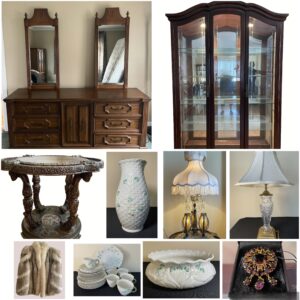 Vintage Estate Auction With Fantastic Collection of Belleek and Waterford Brand Treasures in Yonkers NY