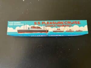 Vintage-NOS-S.S_-Pleasure-Cruise-Candle-Holder-Cake-Topper-from-Japan-in-original-box