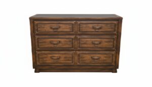 American-of-Martinsville-Rustic-Americana-Six-Drawer-Dresser