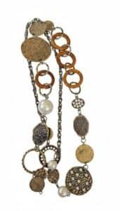 Boho-Mixed-Media-Statement-Necklace