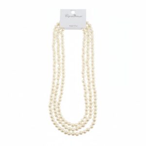 Cryshimmer-Triple-Strand-Faux-Pearl-Necklace