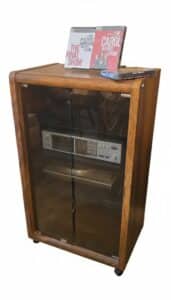 OSullivan-Rolling-Media-Console-with-Sliding-Glass-Doors