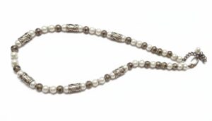 Pearl-and-Sterling-Silver-Beaded-Necklace