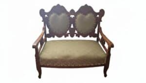 Victorian-Eastlake-Settee