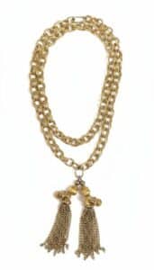 Vintage-Monet-Gold-Tone-Tassel-Necklace