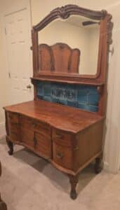 Antique-Tiger-Oak-Serpentine-Front-Dresser-with-Mirror