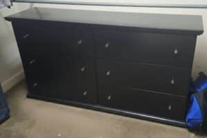 Black-Drawer-Dresser-with-Silver-Knobs
