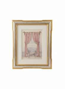 Framed-Interior-with-Drapes-and-Chair-Print-by-James-Steinmeyer