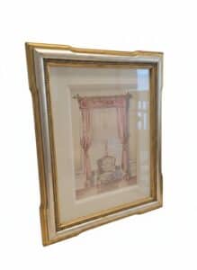 French-Rococo-Interior-Scene-Watercolor-by-H.-DArgouges