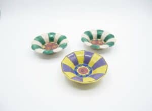 Set-of-Vintage-Hand-Painted-Ceramic-Trinket-Dishes