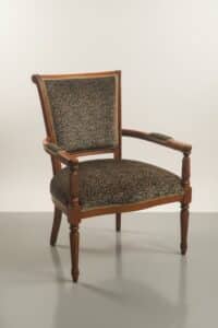 Vintage-Leopard-Print-Accent-Chair