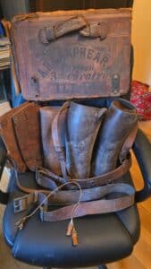 A.H.-Lamphear-third-Cavalry-Ill.-Vol.-Medical-Surgeons-Trunk-and-Boots