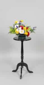 Black-Lacquered-Pedestal-Plant-Stand-with-Tripod-Base