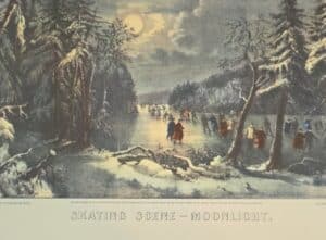 Currier-Ives-Skating-Scene-Moonlight