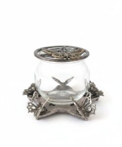 Glass-Trinket-Jar-with-Butterfly-Metal-Embellishments