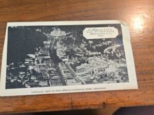 Hot-Springs-National-Park-Postcard-and-Chamber-of-Commerce-Envelope-