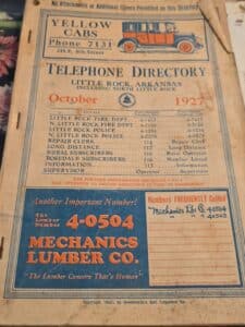 Little-Rock-Arkansas-Telephone-Directory-October