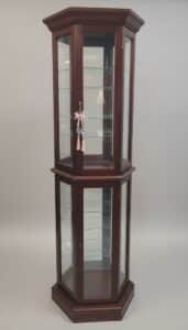Mahogany-Lighted-Corner-Curio-Cabinet