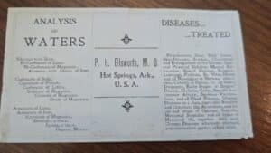 P.-H.-Ellsworth-M.D.-Resident-Physician-Hot-Springs-Ark.-Card