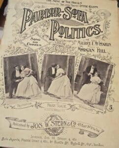 Parlor-Sofa-Politics-Sheet-Music-The-Song-of-the-Hour