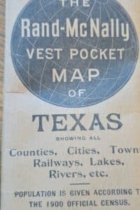 Rand-McNally-Vest-Pocket-Map-of-Texas
