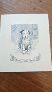 Victorian-Christmas-Card-with-Dalmatian