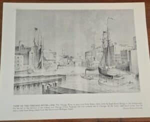 View-of-the-Chicago-River-Print